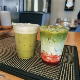 Cream Top Matcha Latte
