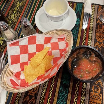 La Choza Restaurant Latin Cuisine - Tiny shareable chips... we had four of us and got about 4 refills. The cheese sauce is in such a small container! - Latin American Near Me - Croydon, Pennsylvania La Choza Restaurant Latin Cuisine - Tiny shareable chips... we had four of us and got about 4 refills. The cheese sauce is in such a small container! - Latin American Near Me - Croydon, Pennsylvania