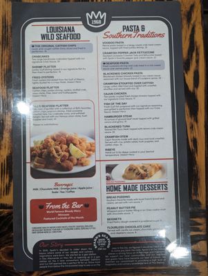 Menu photo 2 Spahr's At The Station Cut Off, LA Menu photo 2 Spahr's At The Station Cut Off, LA