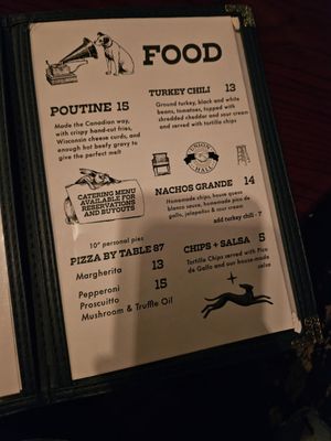 Menu photo 5 Union Hall Brooklyn, NY