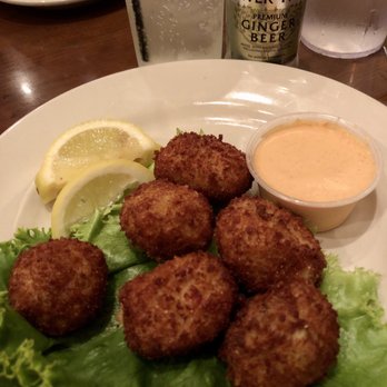 Crystal Beer Parlor - Crab hush puppies appetizer - Southern Near Me - Savannah, Georgia Crystal Beer Parlor - Crab hush puppies appetizer - Southern Near Me - Savannah, Georgia