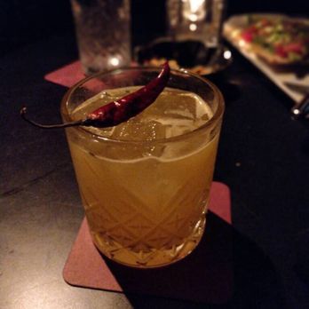 The Seville - This cocktail is basically a spicy margarita presentation is on point and the flavor is amazing - Cocktail Bars Near Me - New York, New York The Seville - This cocktail is basically a spicy margarita presentation is on point and the flavor is amazing - Cocktail Bars Near Me - New York, New York