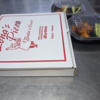 Lena's Pizza - Our order. We bought our own sauce and put on the unfinished wings - Pizza Near Me - Jamestown, New York Lena's Pizza - Our order. We bought our own sauce and put on the unfinished wings - Pizza Near Me - Jamestown, New York