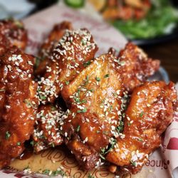 Pelicana Chicken - Honey soy glazed chicken wings