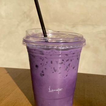 Laveta - ube latte - Coffee & Tea Near Me - Los Angeles, California Laveta - ube latte - Coffee & Tea Near Me - Los Angeles, California