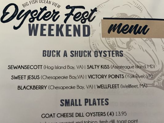 Menu photo 7 Big Fish Grill Ocean View Ocean View, DE