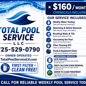 Total Pool Service - Pool Cleaners Near Me Total Pool Service - Pool Cleaners Near Me