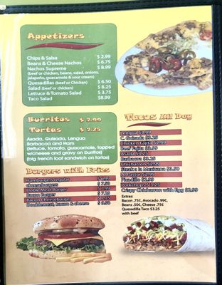 Menu photo 1 Alondras De Jalisco San Antonio, TX