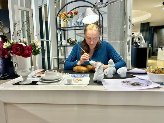 Meissen's Porcelain museum by null