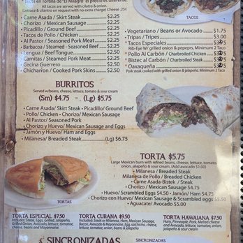Taqueria Mexico 2000 - Menu 7/4/20 - Mexican Near Me - Addison, Illinois Taqueria Mexico 2000 - Menu 7/4/20 - Mexican Near Me - Addison, Illinois
