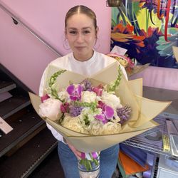Ultra Violet Flowers - My beautiful bouquet of flowers created within 10 mins