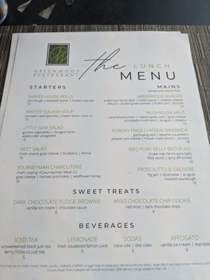 Menu photo 4 Greenwood Restaurant Elk, CA