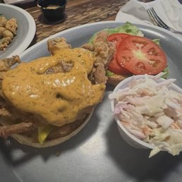 Soft shell crab sandwich