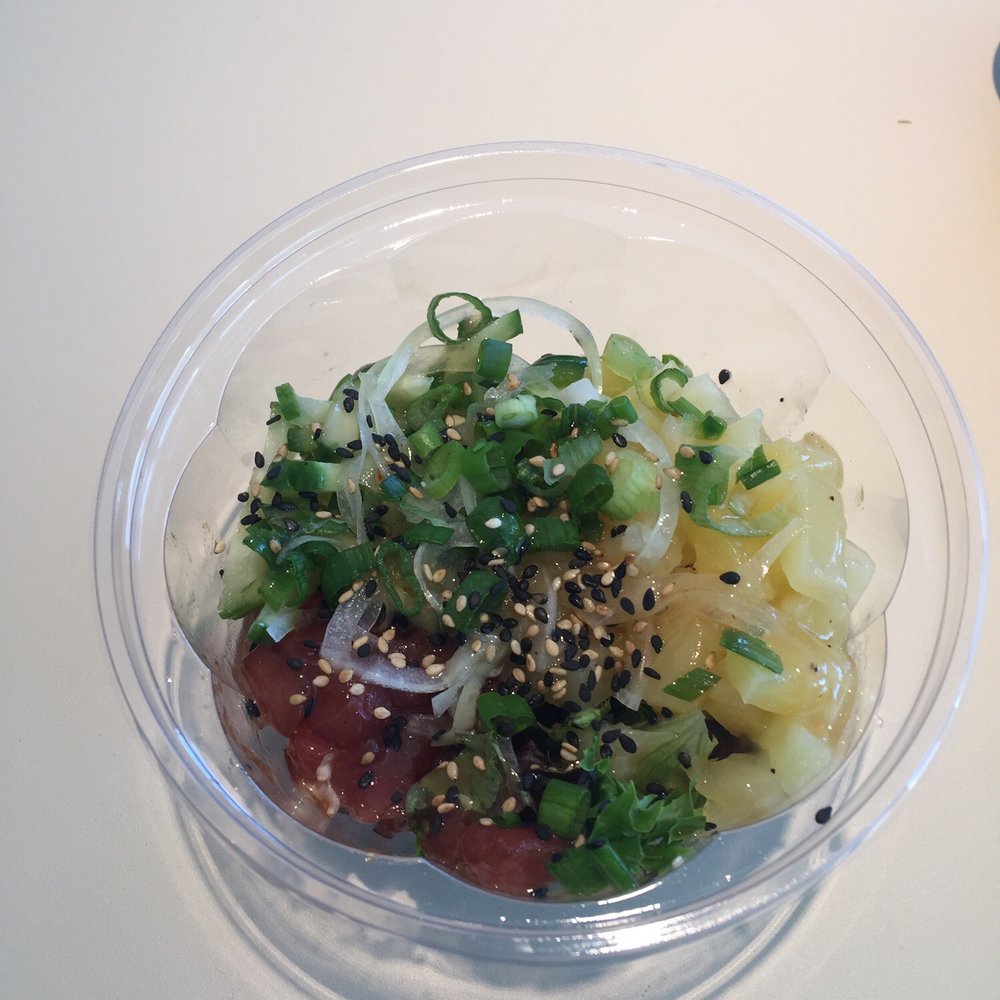 Zeppelin Station - Small aloha tuna bowl - yesss - Bars Near Me - Denver, Colorado