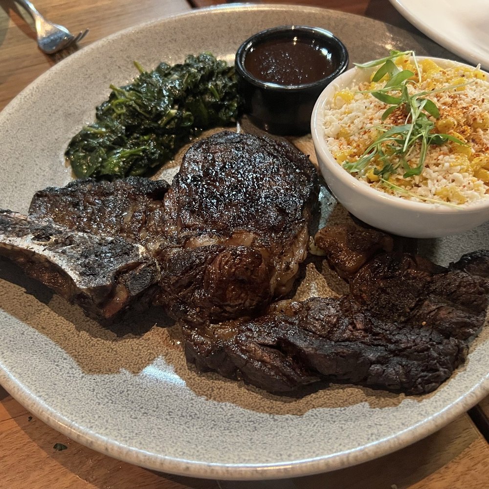 The Strand House - 45 day dry aged bone in ribeye ($84) - August 2025 - Venues & Event Spaces Near Me - Manhattan Beach, California The Strand House - 45 day dry aged bone in ribeye ($84) - August 2025 - Venues & Event Spaces Near Me - Manhattan Beach, California