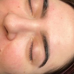 Eyebrow tint and wax