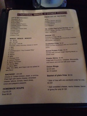 Menu photo 4 The Crooked Dock Wellsburg, WV Menu photo 4 The Crooked Dock Wellsburg, WV