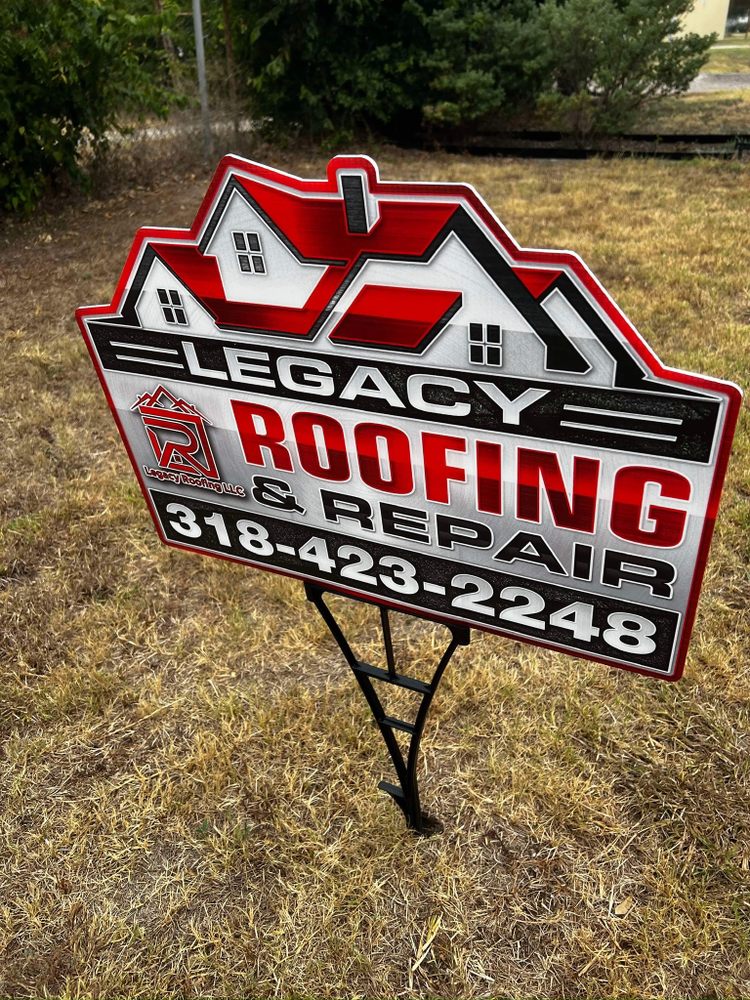 Slide of Legacy Roofing