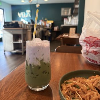 VeLa Brunch&Thai Restaurant - Ube Matcha - Breakfast & Brunch Near Me - San Jose, California VeLa Brunch&Thai Restaurant - Ube Matcha - Breakfast & Brunch Near Me - San Jose, California