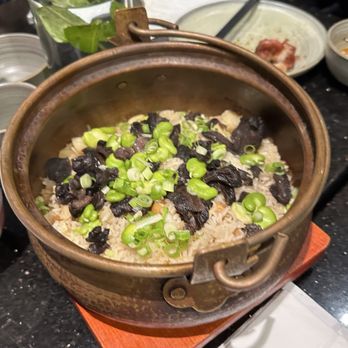 Ping’s Bistro - Stewed rice with black tiger fungus and ham - Chinese Near Me - San Mateo, California