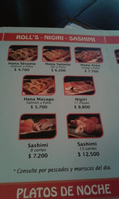 Menu photo 1 Goemon Santiago, RM
