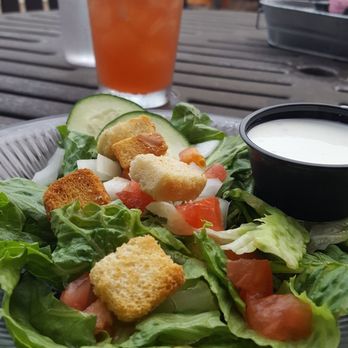 Catfish Charlie's - House salad - Seafood Near Me - Dubuque, Iowa Catfish Charlie's - House salad - Seafood Near Me - Dubuque, Iowa