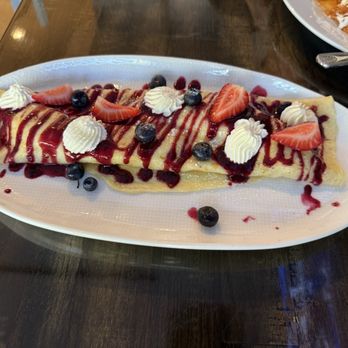 A La Brava Mexican Kitchen - Banana and berries crepe - Breakfast & Brunch Near Me - Aliso Viejo, California