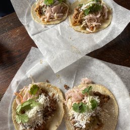 Taco Thursday Chicken and Pork so good Taco Thursday Chicken and Pork so good