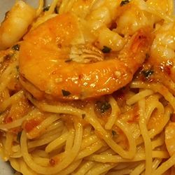 Trattoria Pane e Vino - Spaghetti mit Garnelen