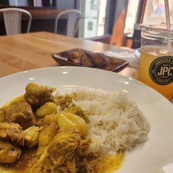 Jamaican Patty - Curry chicken, and plantain