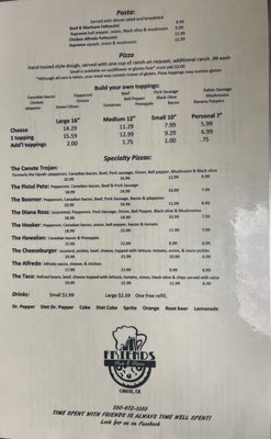 Menu photo 2 Friends Pub & Pizza Canute, OK Menu photo 2 Friends Pub & Pizza Canute, OK