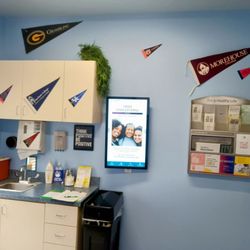 Greater Atlanta Family Healthcare - Treatment rooms are decorated with HBCU flags