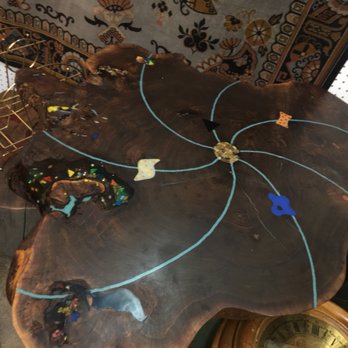 Carmel Old Town Antique Mall - Inlaid table rop - Antiques Near Me - Carmel, Indiana