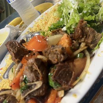 Banadir Somali Restaurant - Rice and Goat Meat - Somali Near Me - Inglewood, California Banadir Somali Restaurant - Rice and Goat Meat - Somali Near Me - Inglewood, California