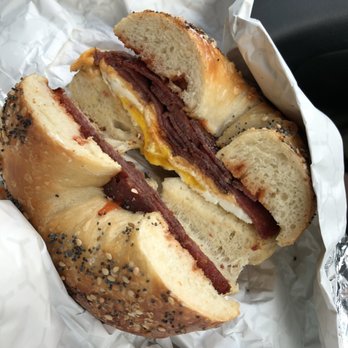 Nate's Bagels - Jersey turnpike on everything bagel - Bagels Near Me - Richmond, Virginia