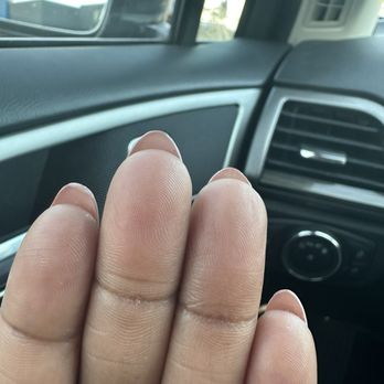 Vibe Nail Bar - Hideous sculpted nails. Charged me $70 for this and I paid $170 in total!! - Eyelash Service Near Me - Fayetteville, Georgia Vibe Nail Bar - Hideous sculpted nails. Charged me $70 for this and I paid $170 in total!! - Eyelash Service Near Me - Fayetteville, Georgia