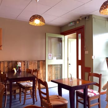Mi & Pho - The entrance and inside the restaurant. Nice, light and airy, clean. - Vietnamese Near Me - Wythenshawe, XGM