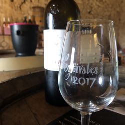 Château De Fourques - Tasting room!