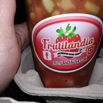 Frutilandia - Fruitlandia baby!! My shrimp cocktail soon gooood!! - Desserts Near Me - Mesa, Arizona