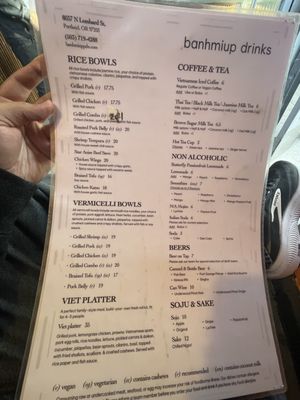 Menu photo 1 Banh Mi Up Portland, OR