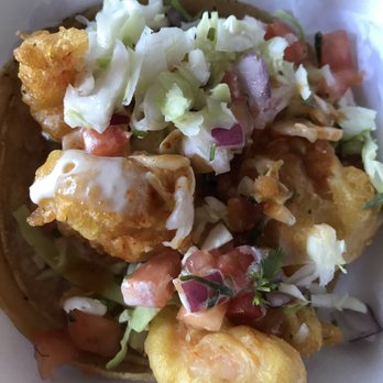 Tacos Baja - Shrimp Taco (YUCK!) - Mexican Near Me - Whittier, California