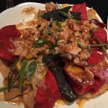 Village Tavern - Thai chicken nachos - New American Near Me - Pembroke Pines, Florida Village Tavern - Thai chicken nachos - New American Near Me - Pembroke Pines, Florida