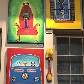 Gallery Rinard - More Pete the Cat paintings - Art Galleries Near Me - New Orleans, Louisiana