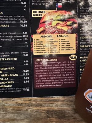 Menu photo 1 Alamo Springs Cafe Fredericksburg, TX