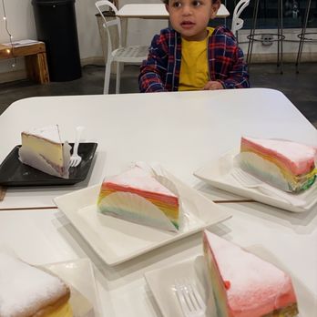 Anko - Cheese and Crepe cake. - Desserts Near Me - Los Angeles, California