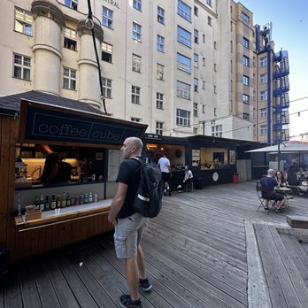 coffee cube - Cube front - Coffee & Tea Near Me - Prague, Puerto Rico coffee cube - Cube front - Coffee & Tea Near Me - Prague, Puerto Rico