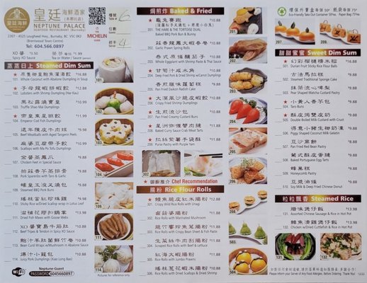 Menu photo 8 Neptune Palace Seafood Restaurant Burnaby, BC Menu photo 8 Neptune Palace Seafood Restaurant Burnaby, BC