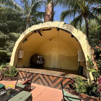 Ball & Chain - Outdoor stage area - Music Venues Near Me - Miami, Florida
