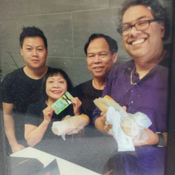 Thi Thi Vietnamese Subs - Haha, Nenshi cradling a sub. - Vietnamese Near Me - Calgary, Alberta
