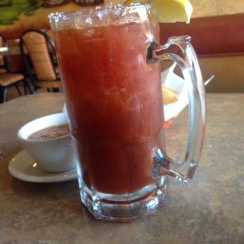 Casa Jimenez - The micheladas are huge . 24ounces - Mexican Near Me - Glendora, California Casa Jimenez - The micheladas are huge . 24ounces - Mexican Near Me - Glendora, California